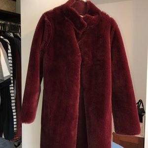 Mina Liz faux fur jacket